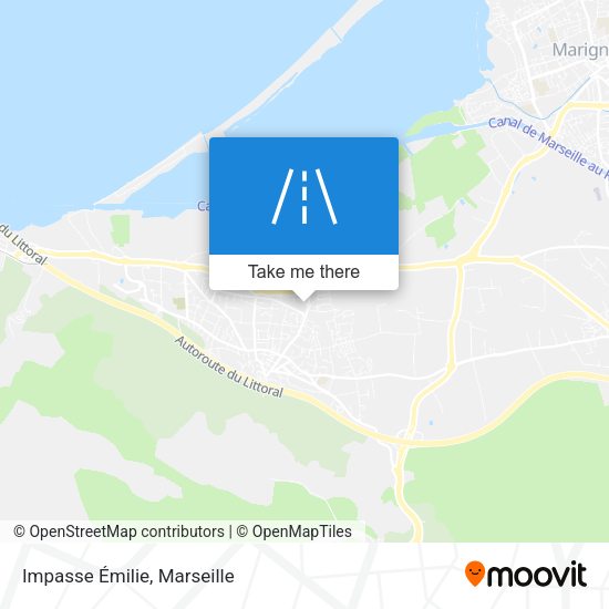 Impasse Émilie map