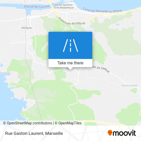 Rue Gaston Laurent map