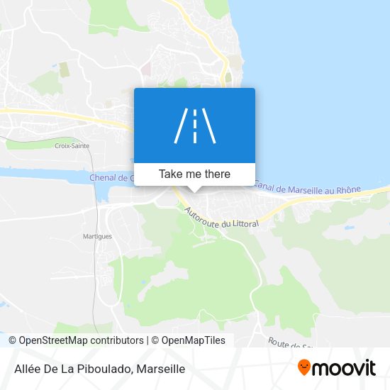 Allée De La Piboulado map