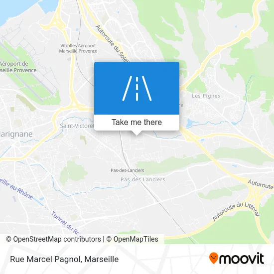 Rue Marcel Pagnol map