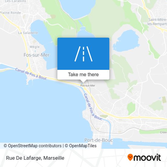 Rue De Lafarge map