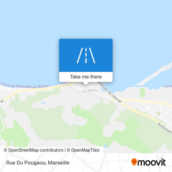 Rue Du Pougaou map