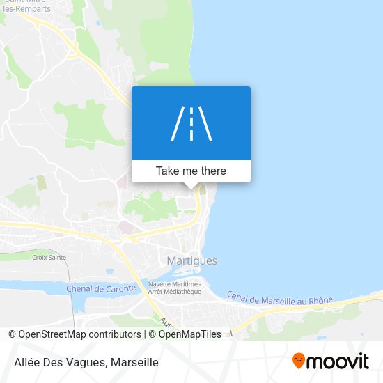 Allée Des Vagues map
