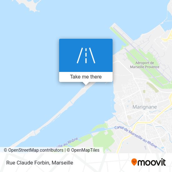 Rue Claude Forbin map