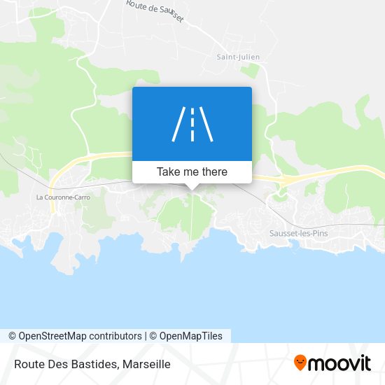 Route Des Bastides map