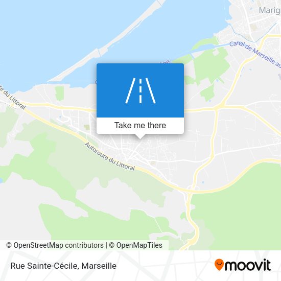 Rue Sainte-Cécile map
