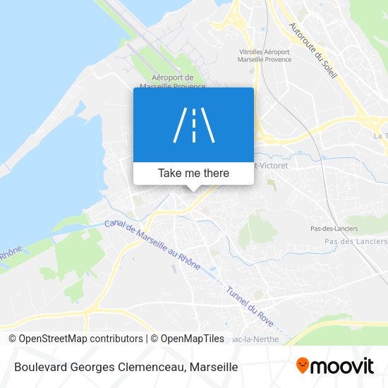 Boulevard Georges Clemenceau map