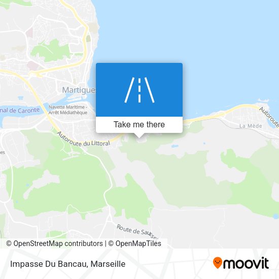 Impasse Du Bancau map