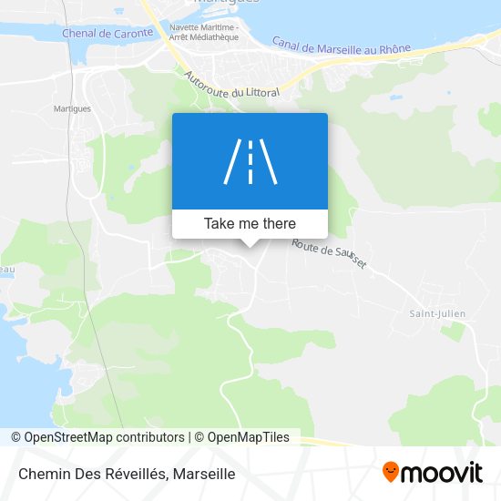 Chemin Des Réveillés map