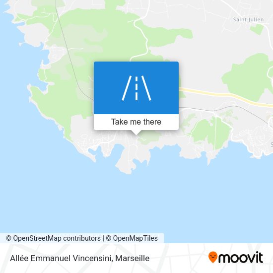 Allée Emmanuel Vincensini map