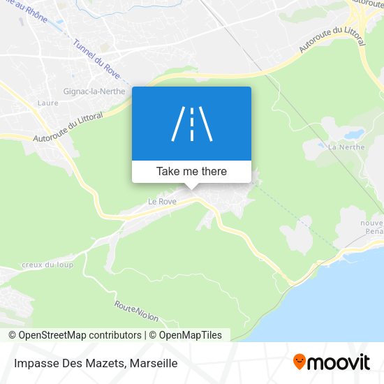 Impasse Des Mazets map