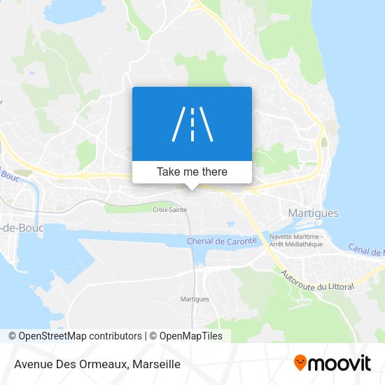 Avenue Des Ormeaux map