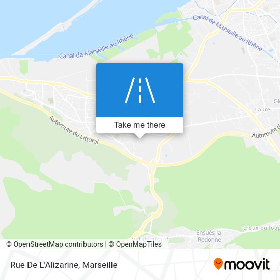 Rue De L'Alizarine map