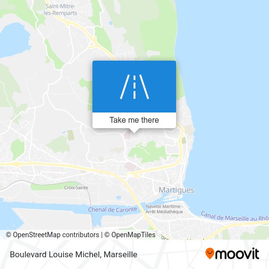 Boulevard Louise Michel map