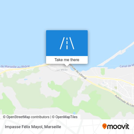 Impasse Félix Mayol map