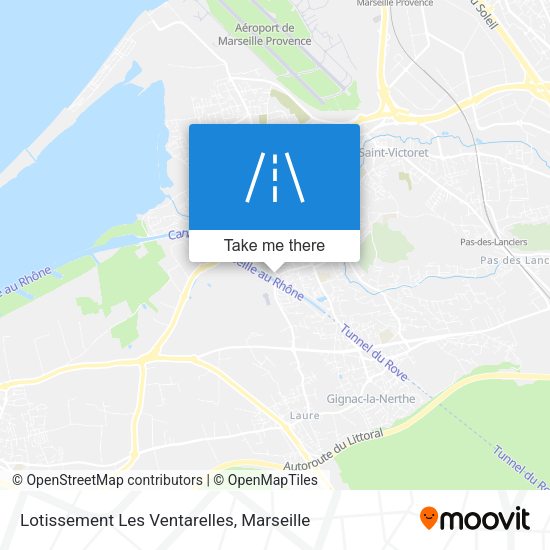 Lotissement Les Ventarelles map