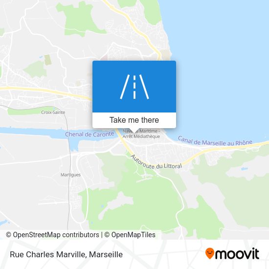 Rue Charles Marville map