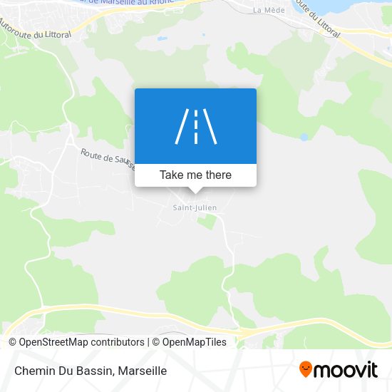 Chemin Du Bassin map