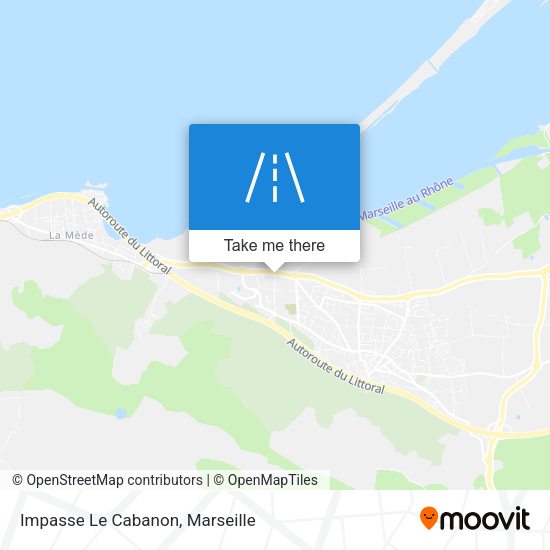 Impasse Le Cabanon map