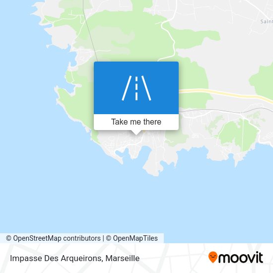 Impasse Des Arqueirons map