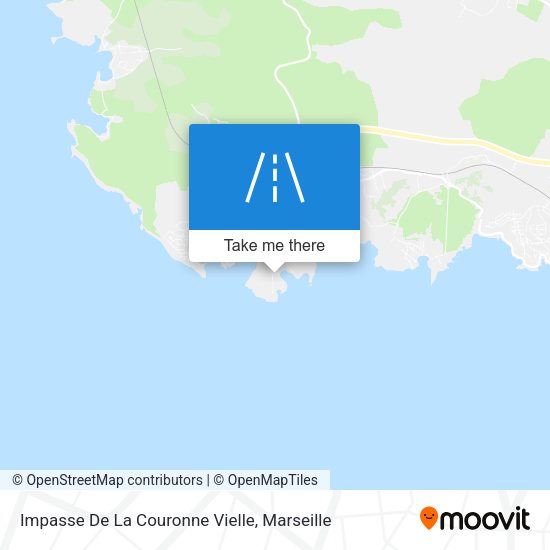 Impasse De La Couronne Vielle map