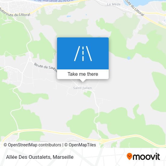 Allée Des Oustalets map