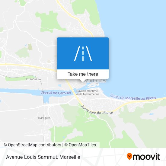 Avenue Louis Sammut map