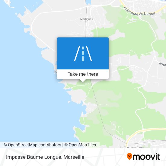 Impasse Baume Longue map
