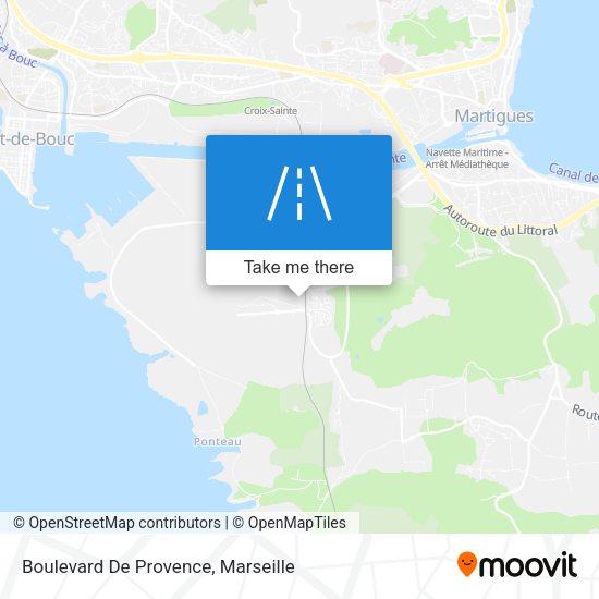 Boulevard De Provence map