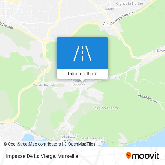 Impasse De La Vierge map