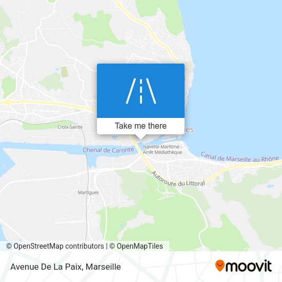 Avenue De La Paix map