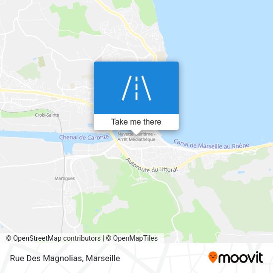 Rue Des Magnolias map
