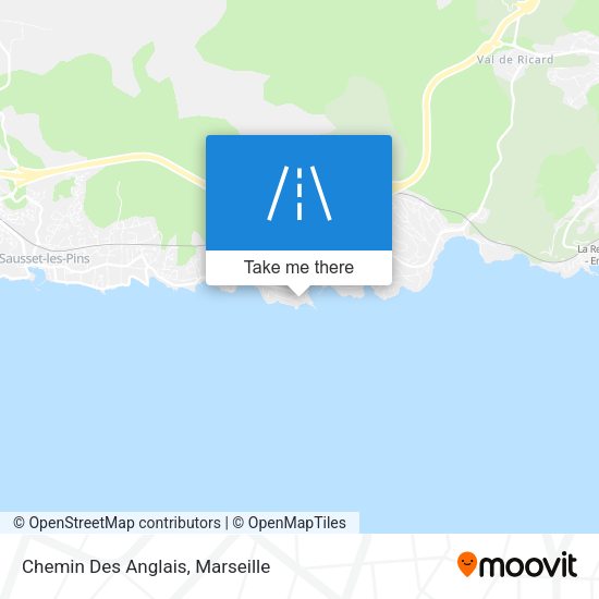 Chemin Des Anglais map