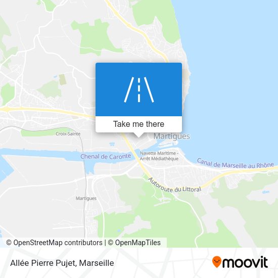 Allée Pierre Pujet map