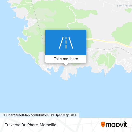 Traverse Du Phare map