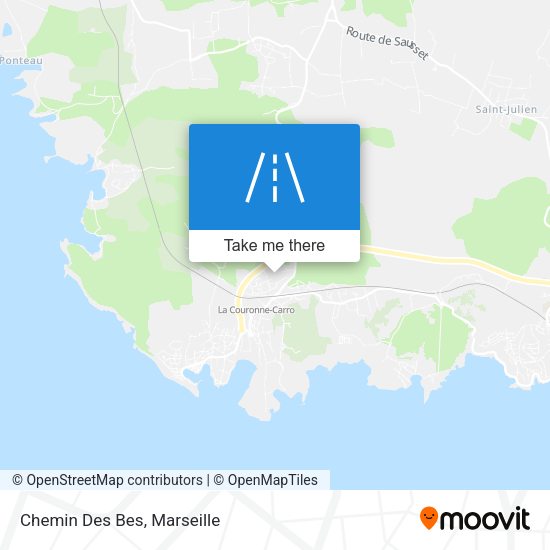 Chemin Des Bes map