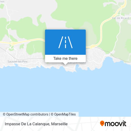Impasse De La Calanque map