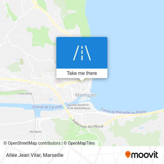 Allée Jean Vilar map