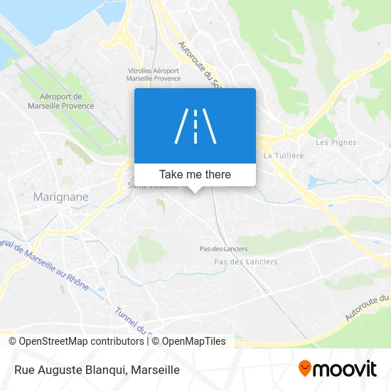 Rue Auguste Blanqui map