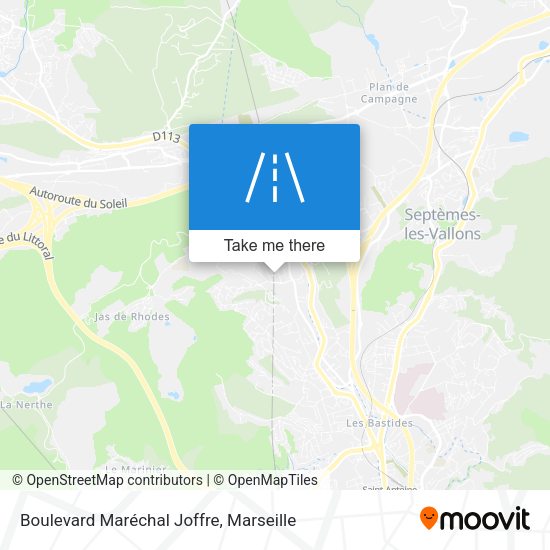 Boulevard Maréchal Joffre map