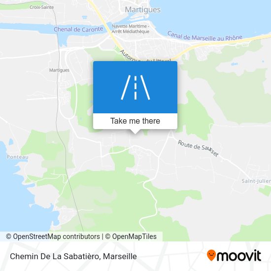 Chemin De La Sabatièro map