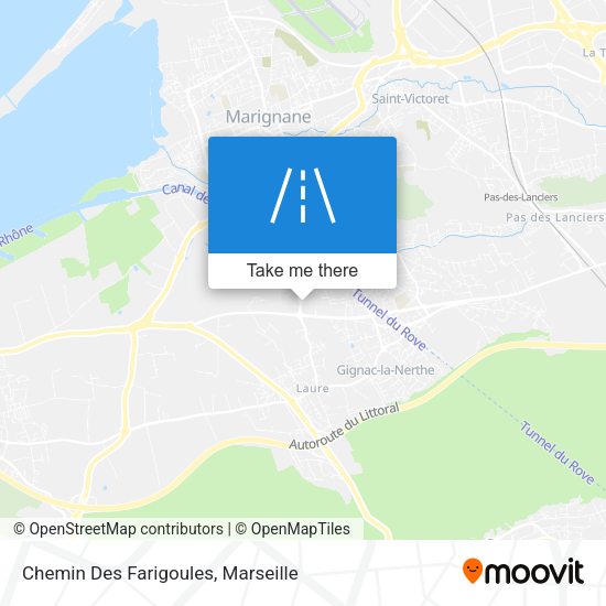 Chemin Des Farigoules map