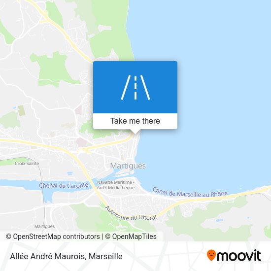 Allée André Maurois map