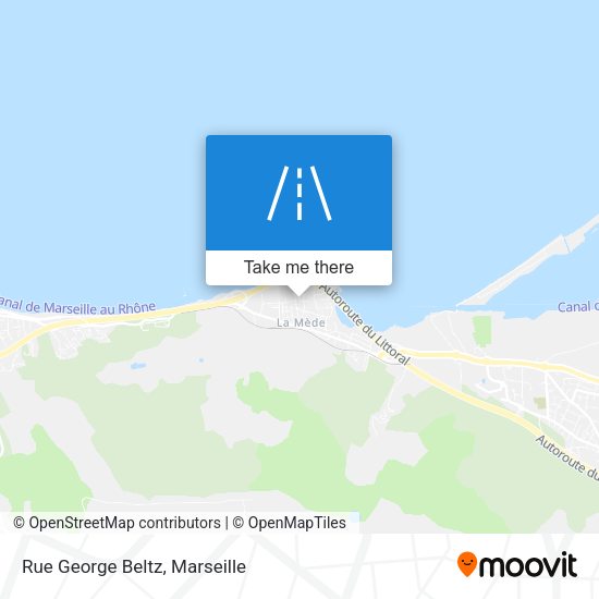 Rue George Beltz map