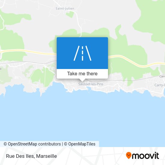 Rue Des Iles map