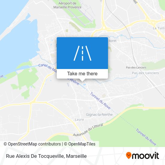 Rue Alexis De Tocqueville map
