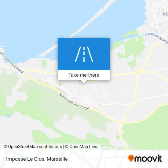 Impasse Le Clos map