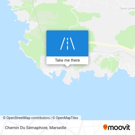 Chemin Du Sémaphore map