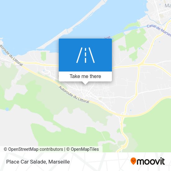 Place Car Salade map