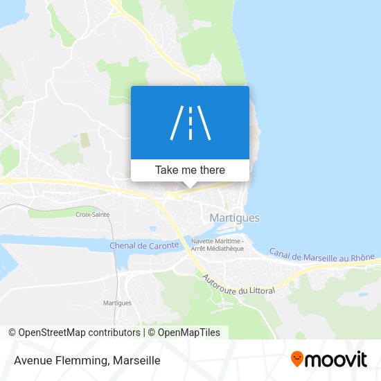 Avenue Flemming map